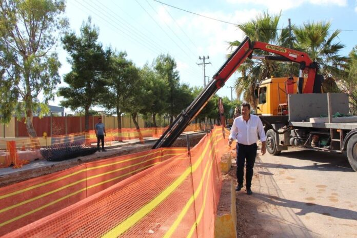 Άνω Λιόσια: Σε πλήρη εξέλιξη το αντιπλημμυρικό έργο στο ρέμα της Σούρεζας